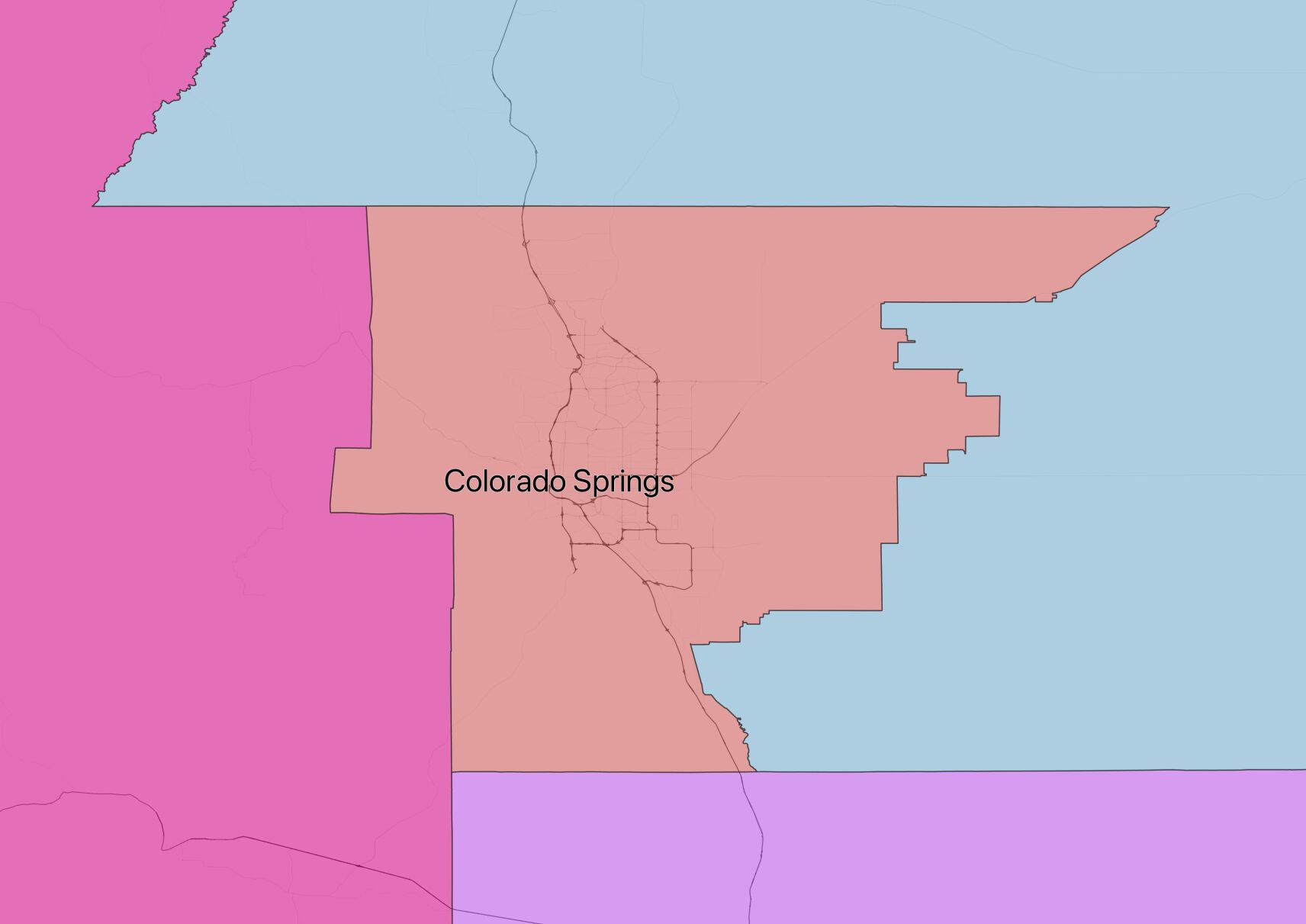 New draft congressional district map